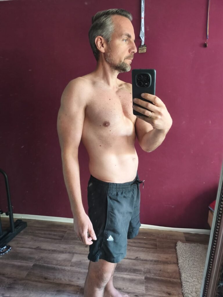 90-Tage-Challenge Update Woche 10 Bild von der Seite